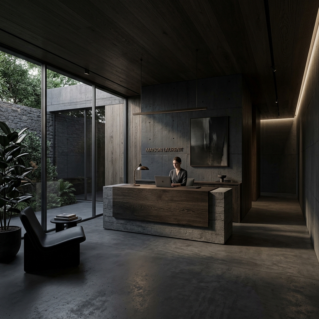 Rayyara private architectural space for silent reception